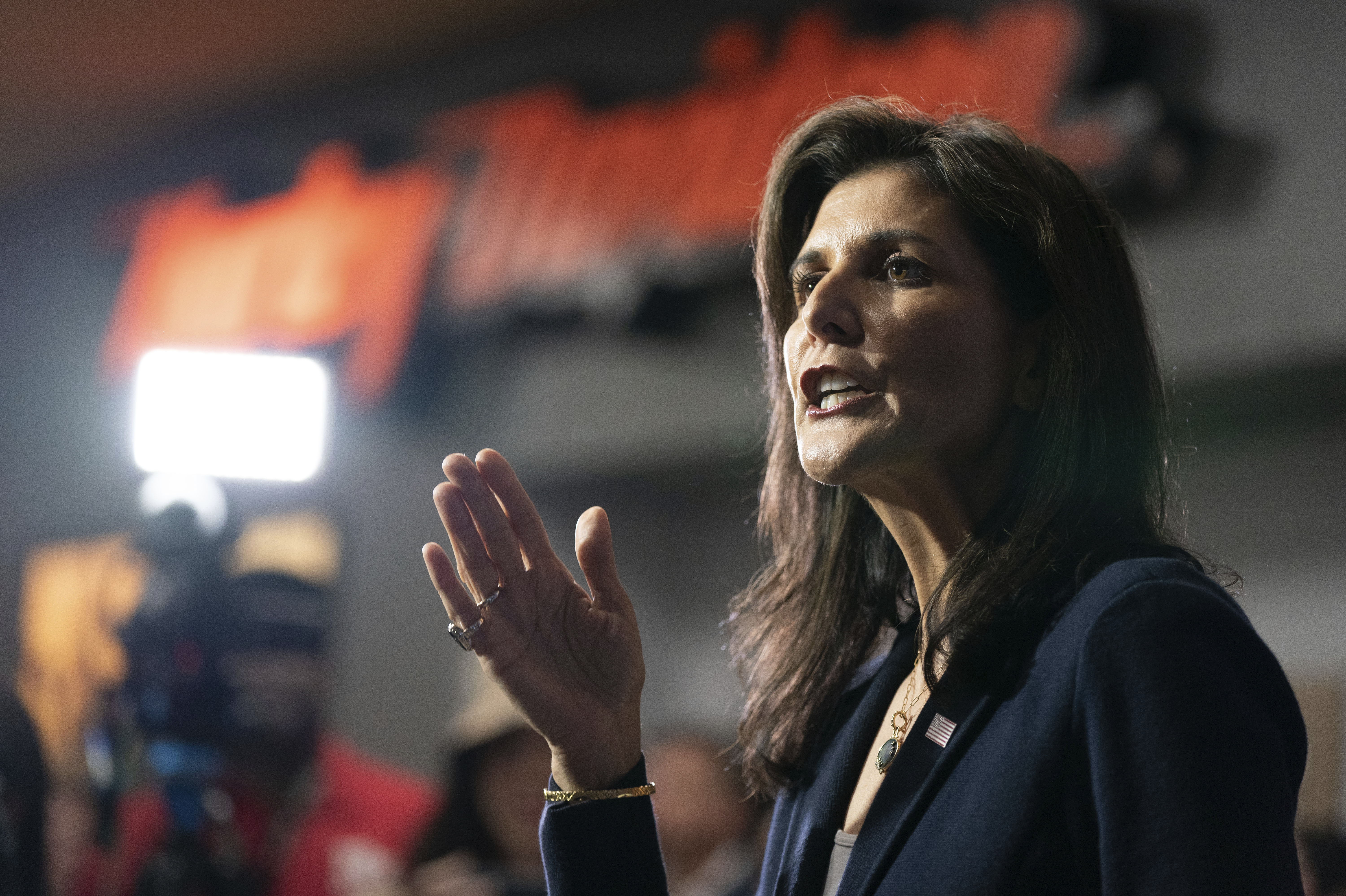 Nikki Haley's latest target on the campaign trail? Kamala Harris | NPR ...