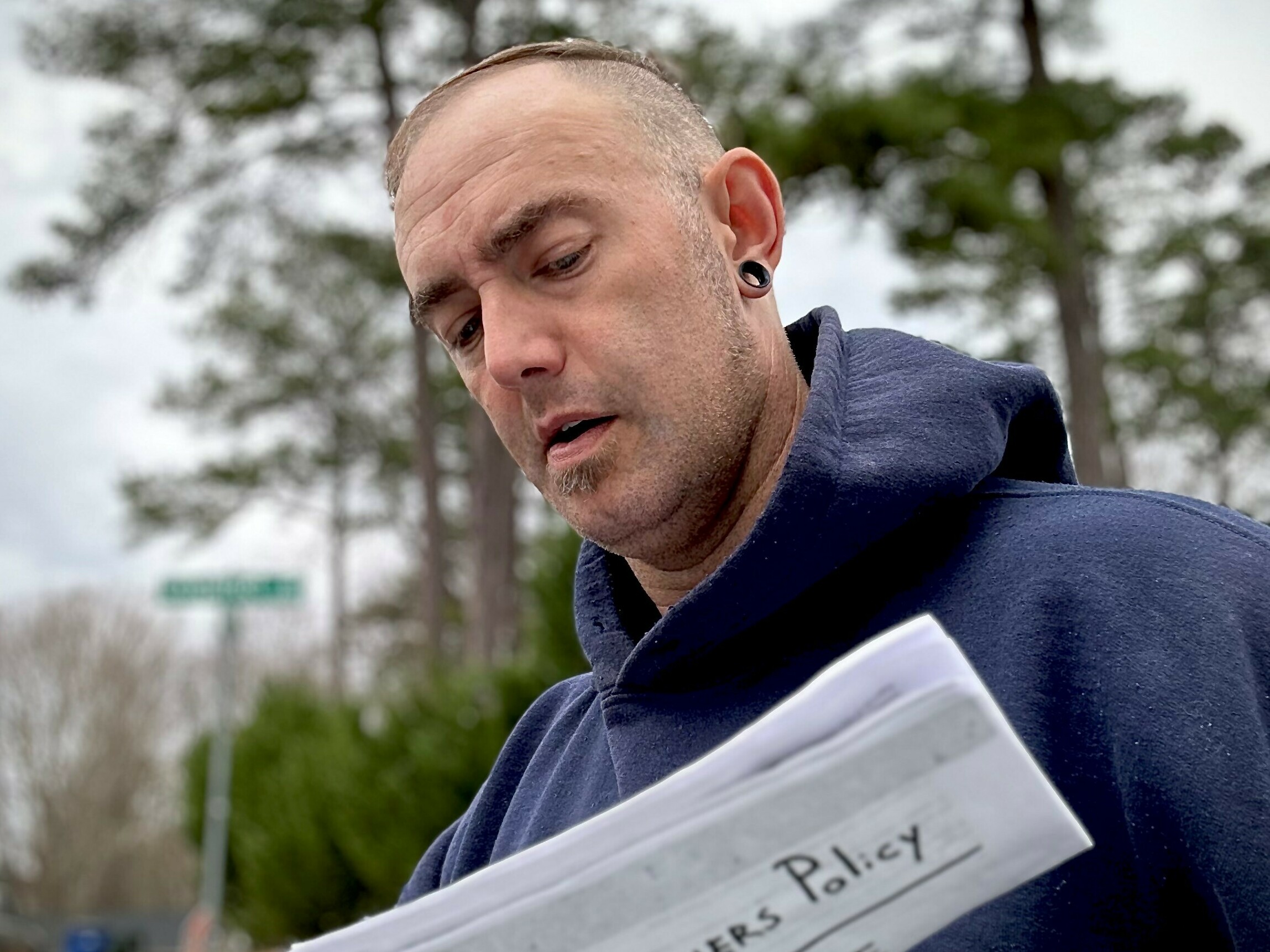 Ezra Croft from North Carolina saw his annual homeowners' insurance surge to $1,600, a $700 increase. Many others across the country are also seeing surging auto and home insurance premiums. (Courtesy of Ezra Croft)