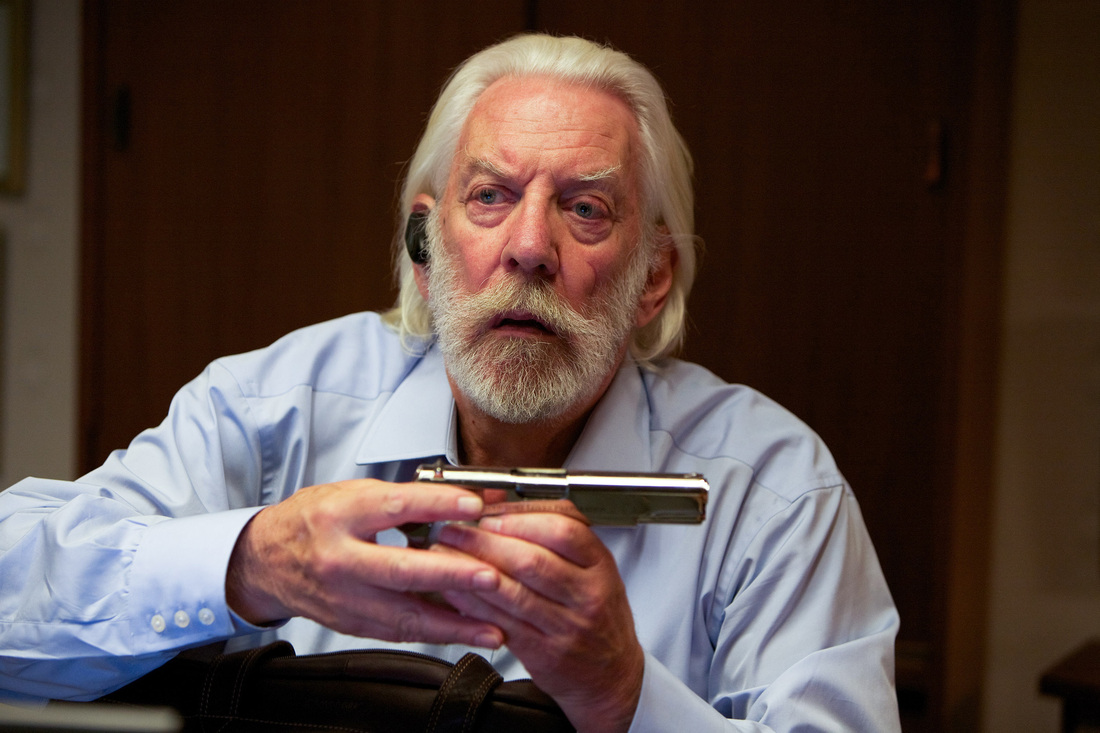 Donald Sutherland als Harry McKenna in The Mechanic.