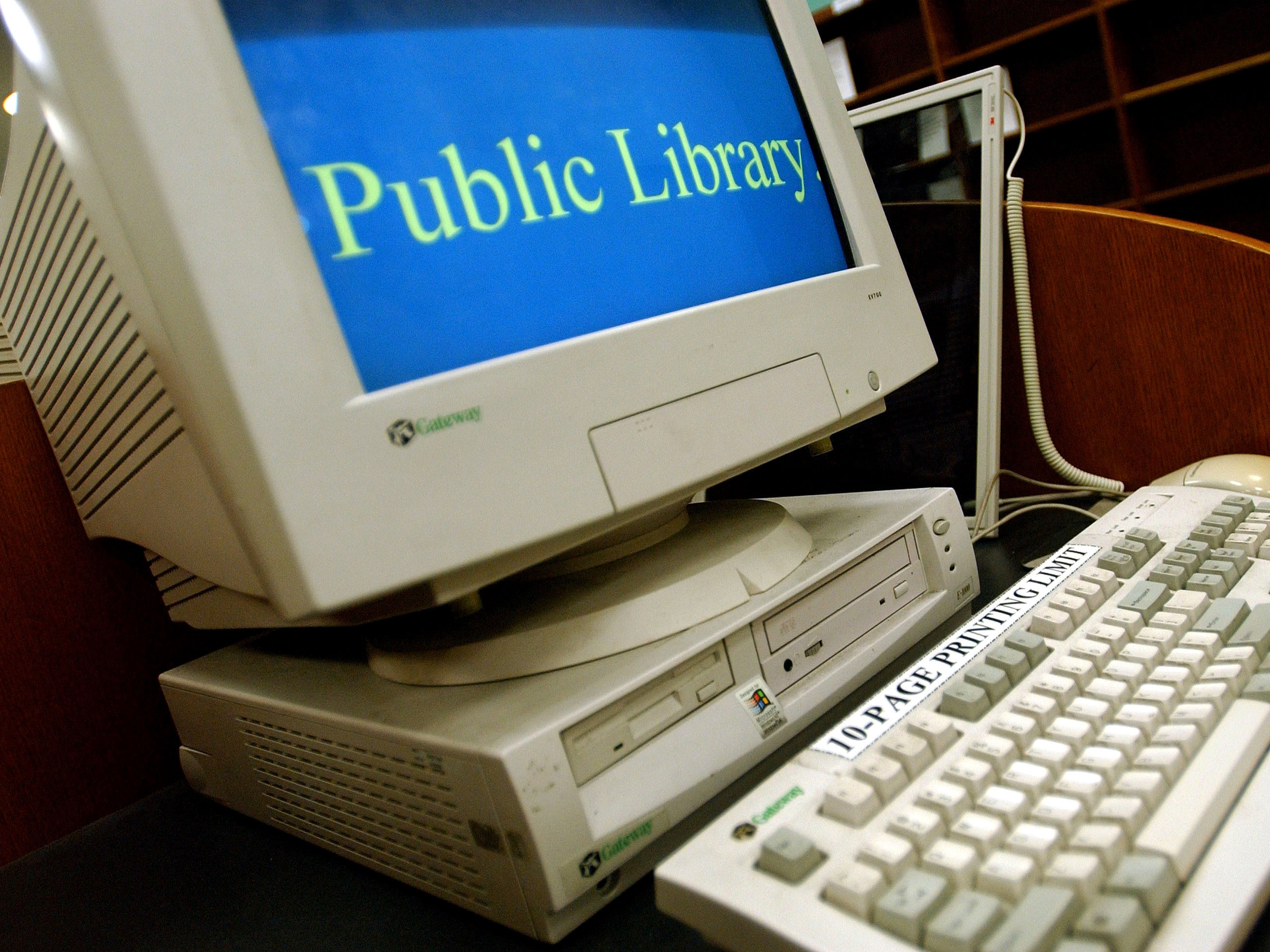 Computer Internet At Library Meet the woman who helped libraries across the U.S. 'surf the internet ...