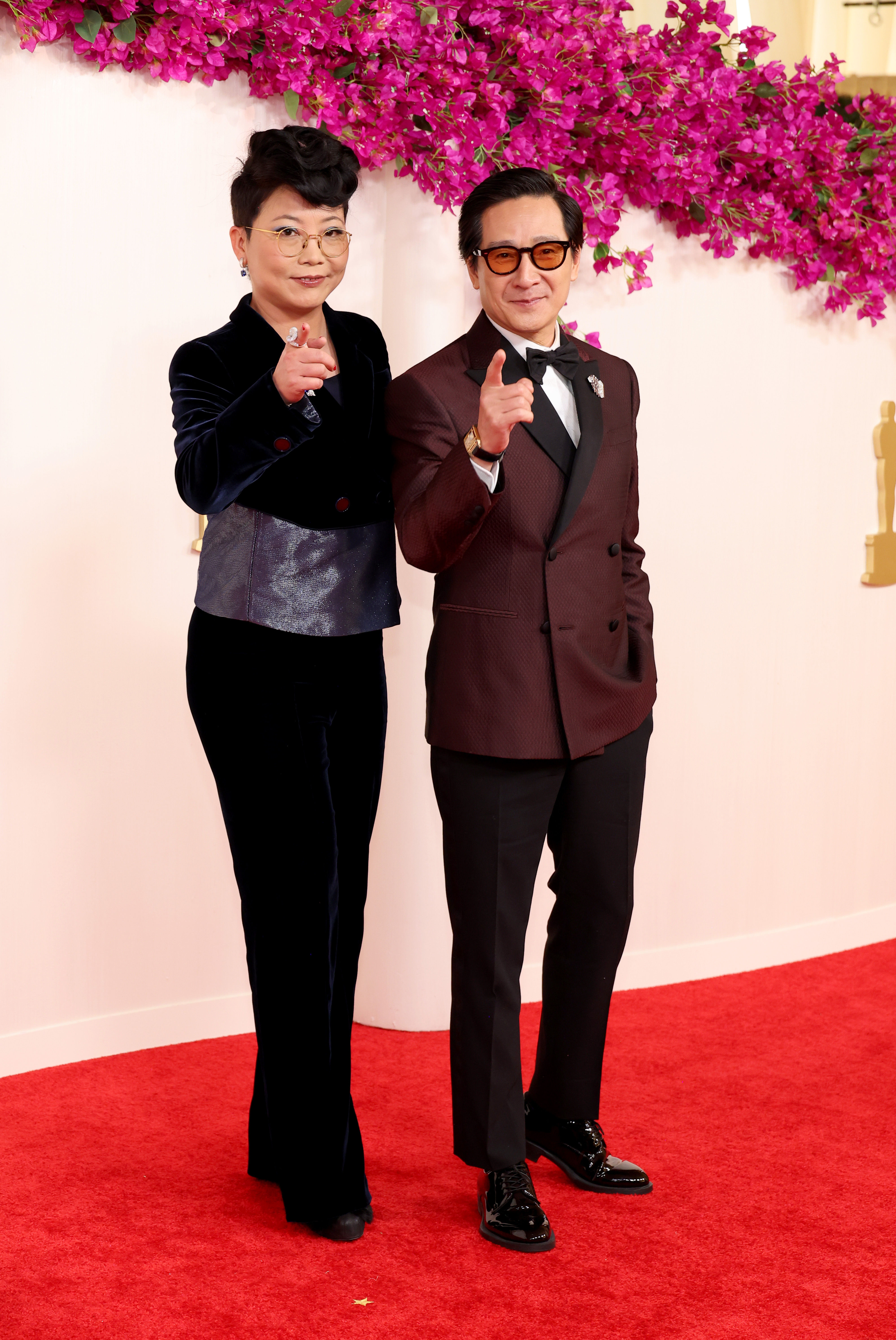 Red carpet looks from the 2024 Oscars 15 Echo Quan and Ke Huy Quan
