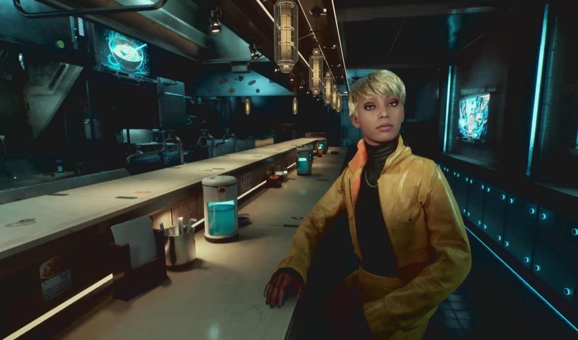 A screenshot from Nvidia and Convai's recent demonstration video of AI in video games. (Screenshot by NPR)