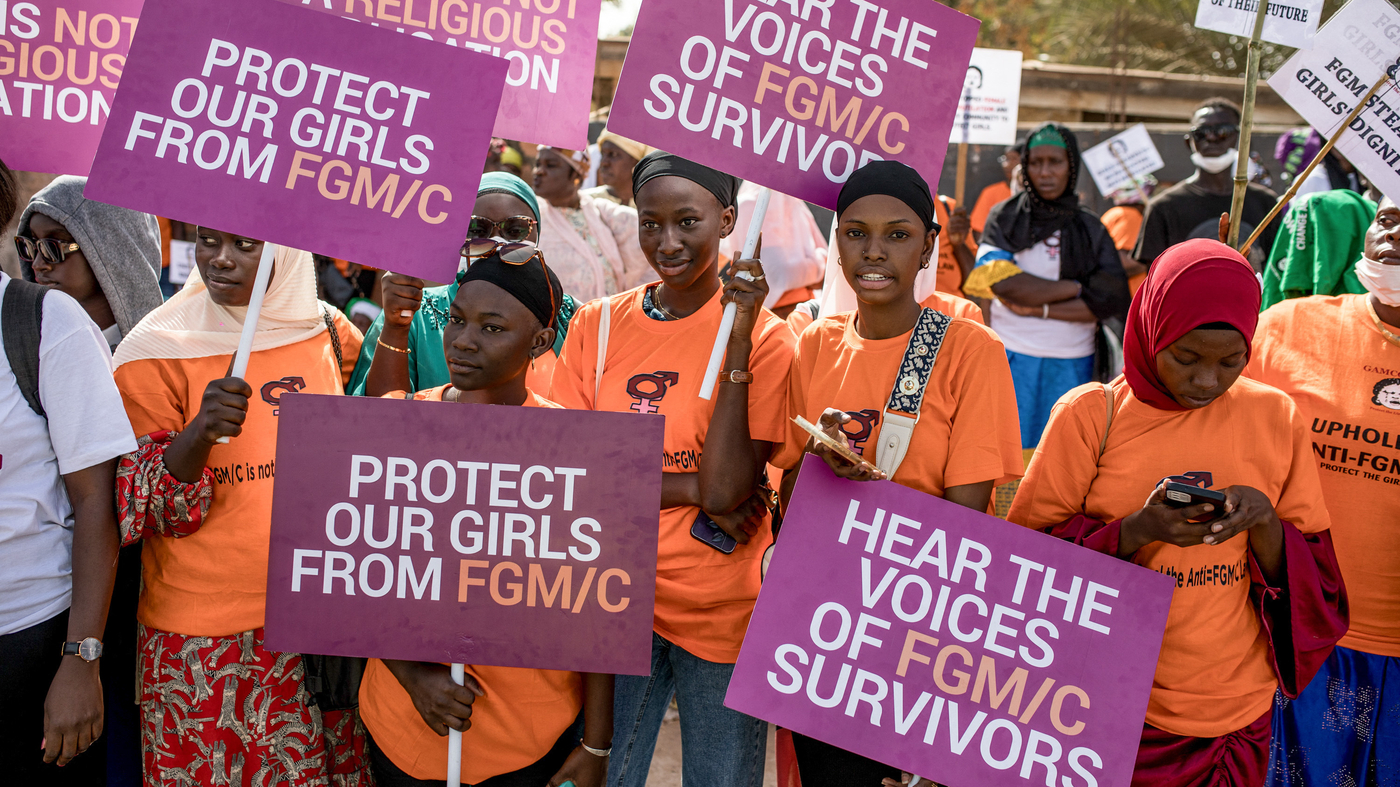 The Gambia is debating whether to repeal its ban on female genital mutilation The Gambia is debating whether to repeal its ban on female genital mutilation