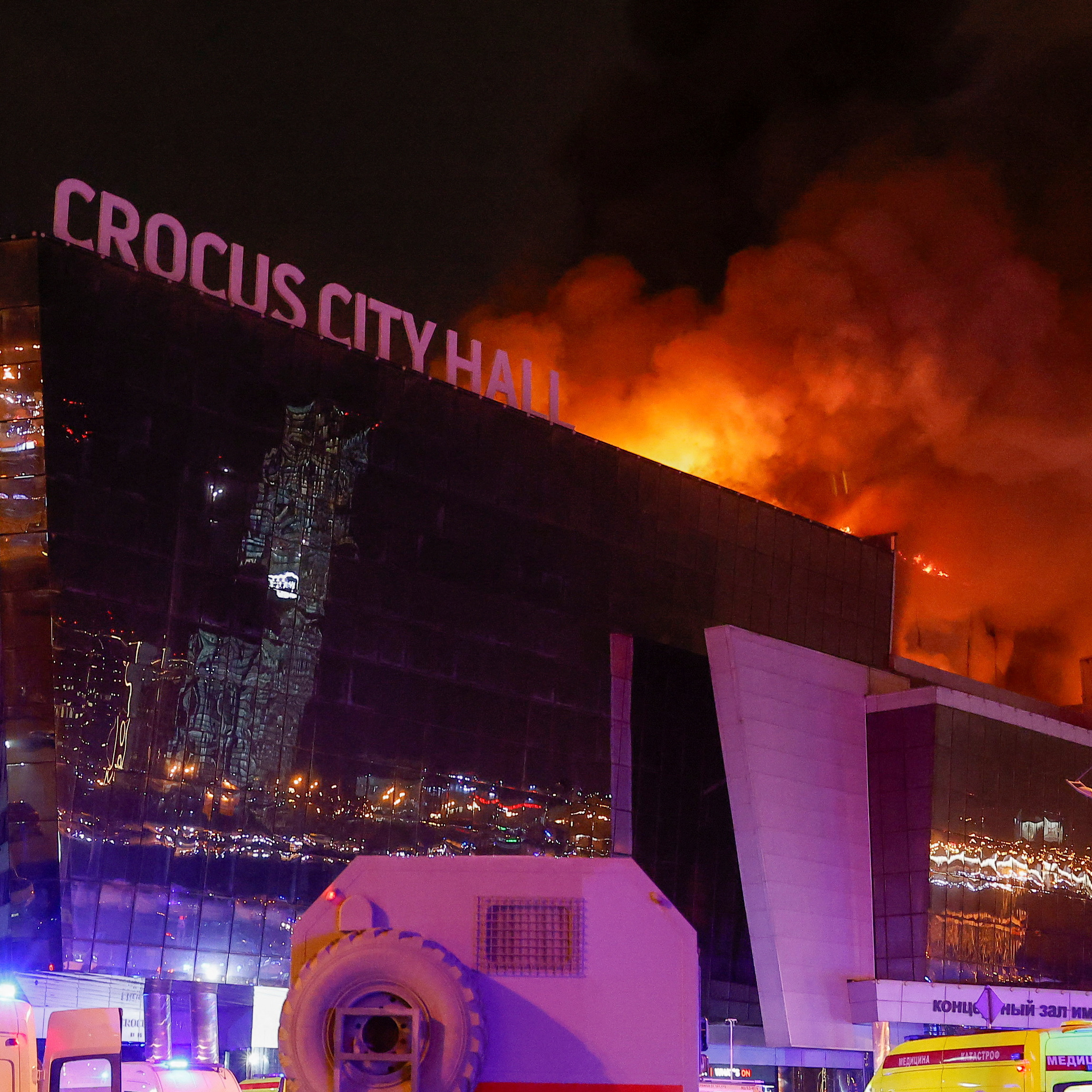 At least 133 are dead and more injured after an attack on a Moscow concert hall - Vimarsana News