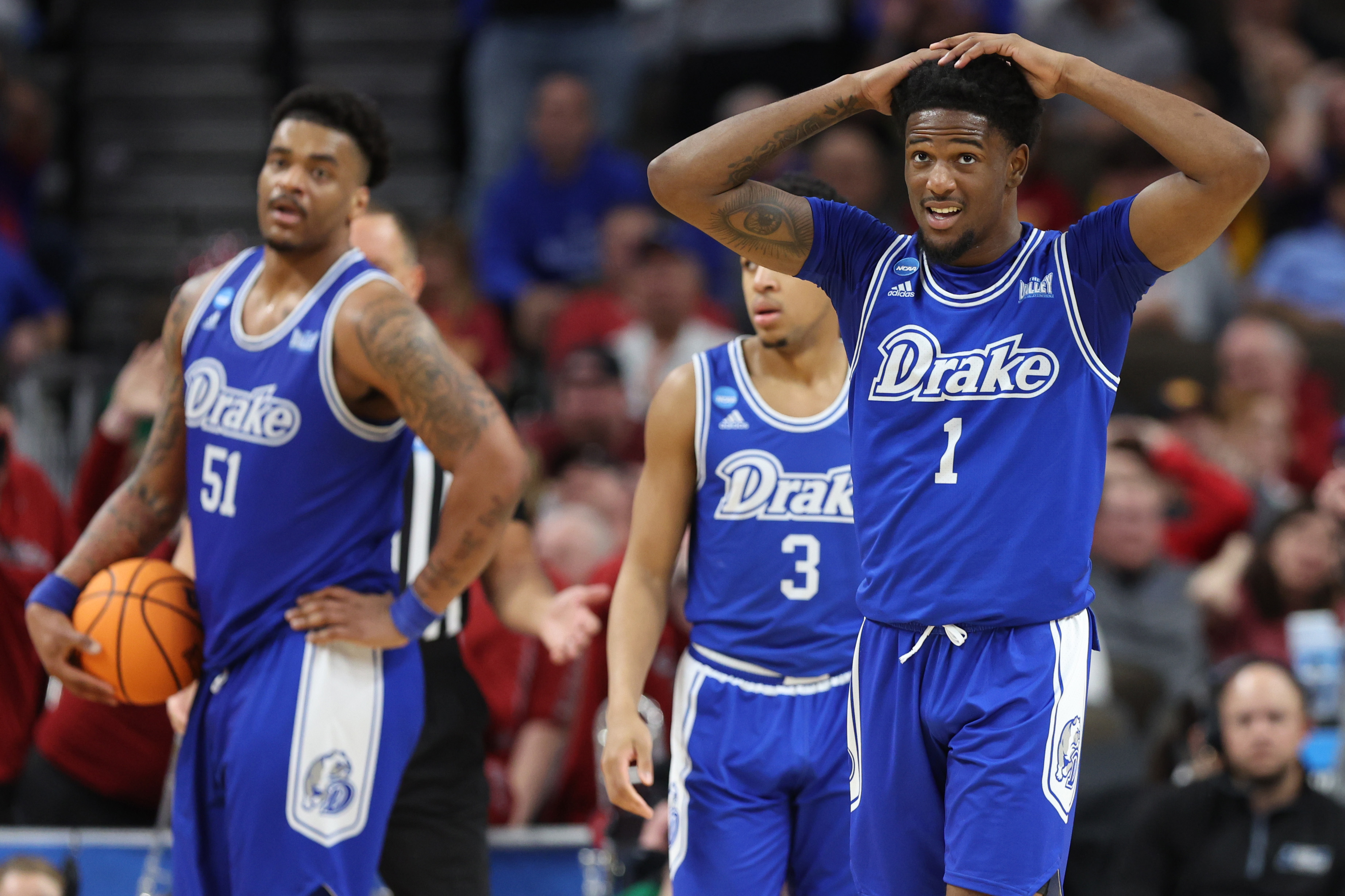 Much like your bracket, the trendy upset pick Drake did not beat the odds. (Getty Images)