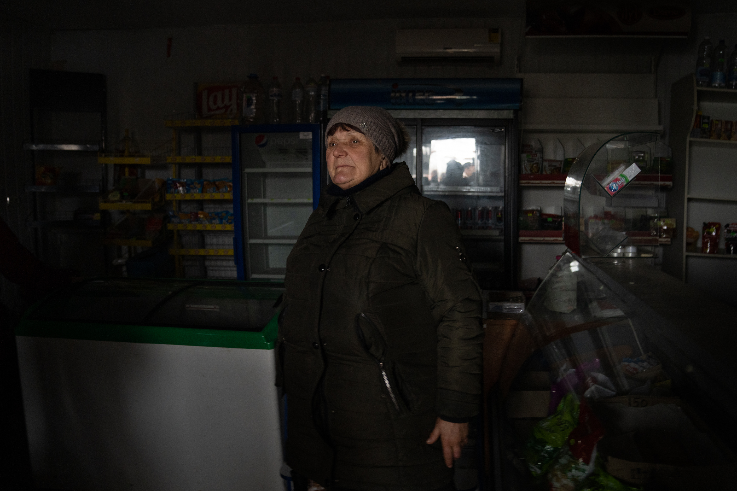 A mayor in Ukraine aids his town's few remaining people, as Russia closes in 4 Tetiana Procenko is one of the few remaining residents living in Chasiv Yar despite the encroaching Russian troops.