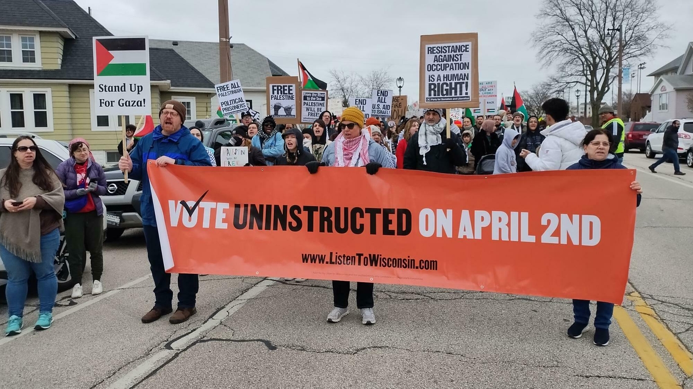 Protest vote movement over Biden's handling of Gaza lands in Wisconsin : NPR - Vimarsana News