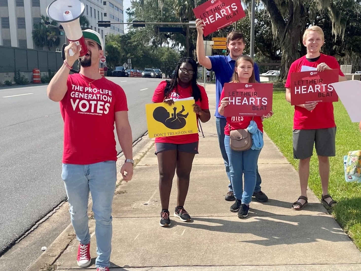 Florida's abortion fight is headed to voters after court allows for a 6-week ban 1 Abortion access protesters rallied outside the Florida Supreme Court in 2023 after the court heard arguments against Florida's 15-week abortion ban.