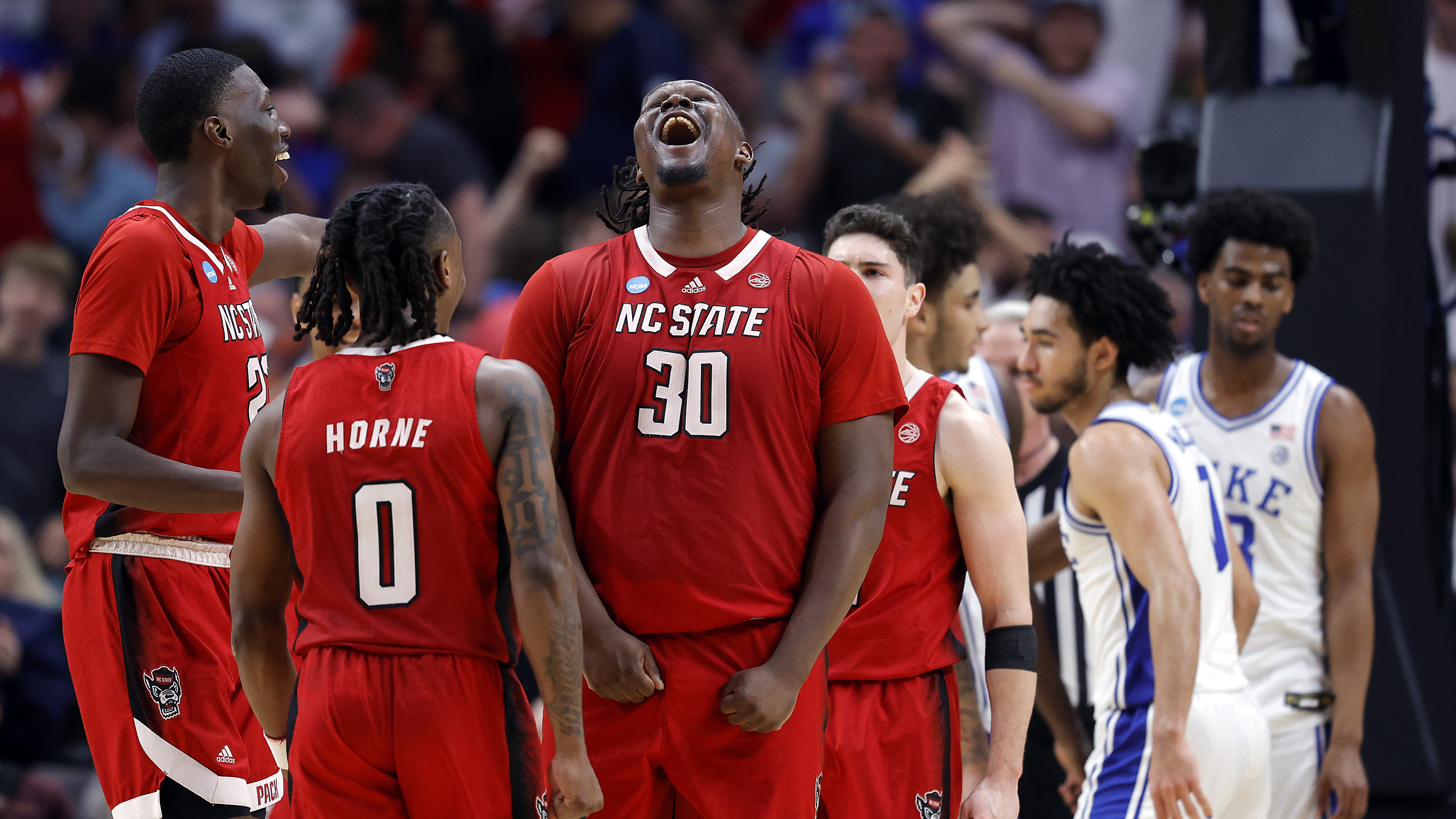 DJ Burns and N.C. State head to the Final 4, smiles, skips and all : NPR