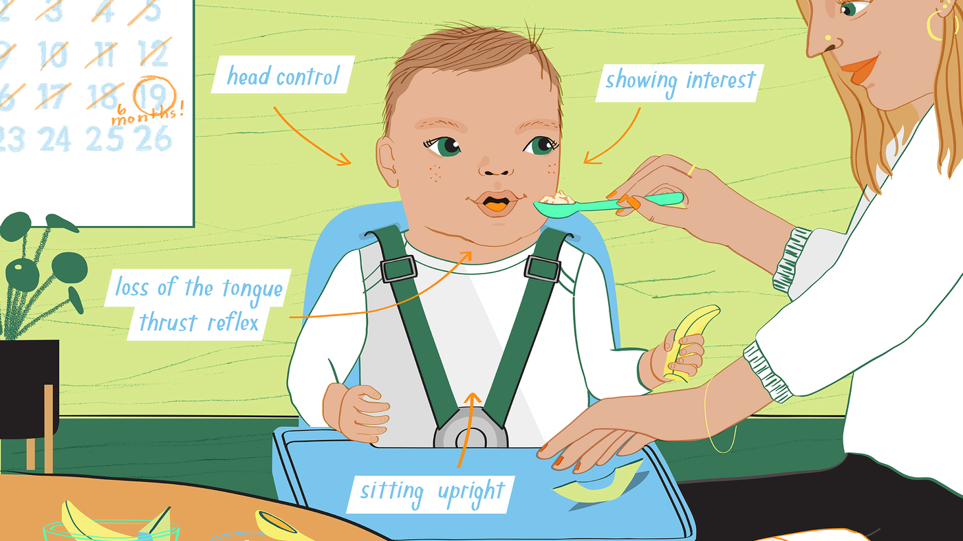How to introduce solid food to your baby: A nervous parent's guide ...