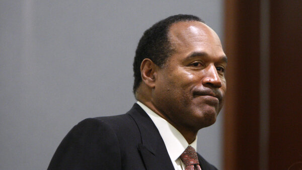  O.J. Simpson, pictured in September 2008 in Las Vegas. 