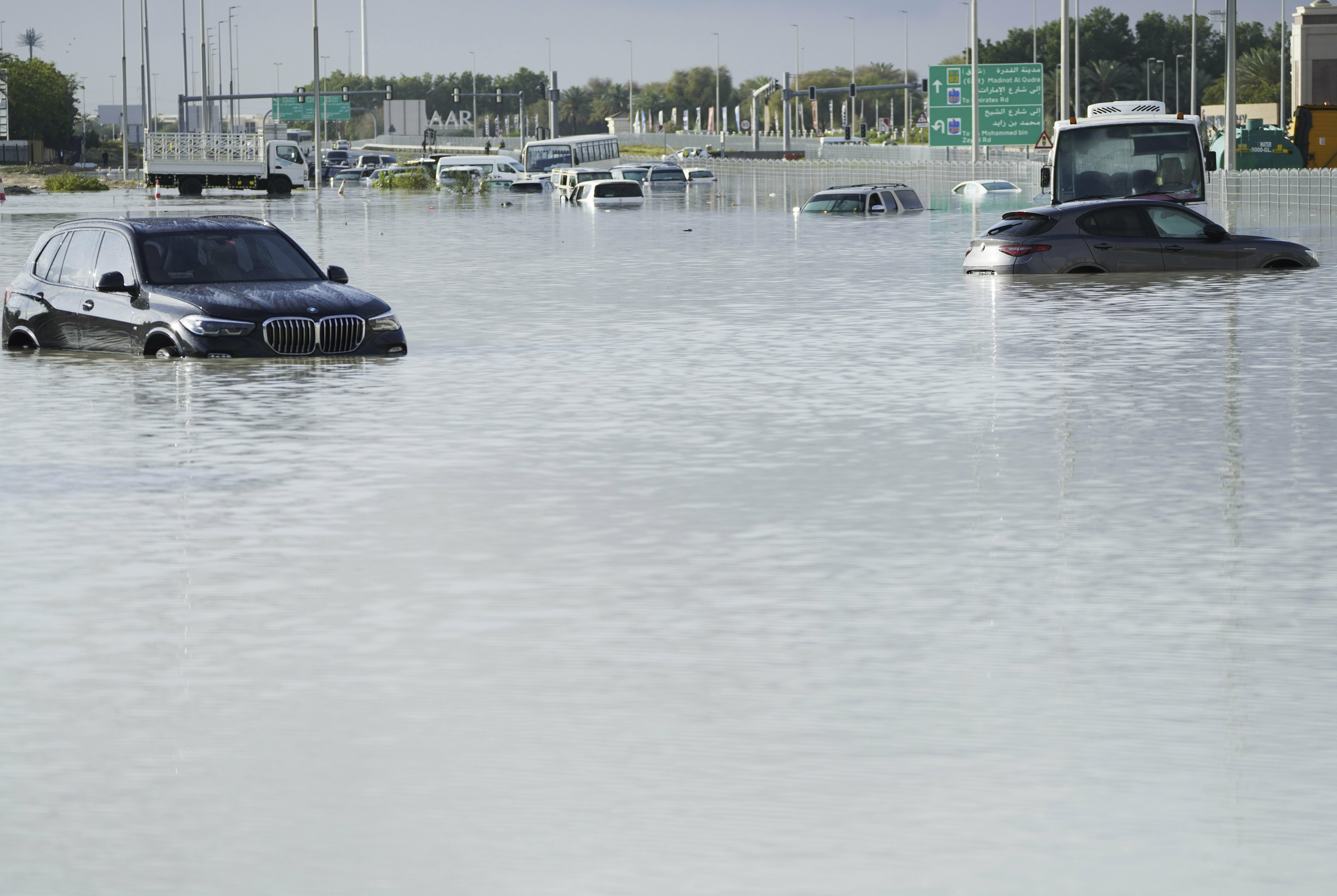 Dubai floods after heaviest rainfall in 75 years : The Picture Show : NPR