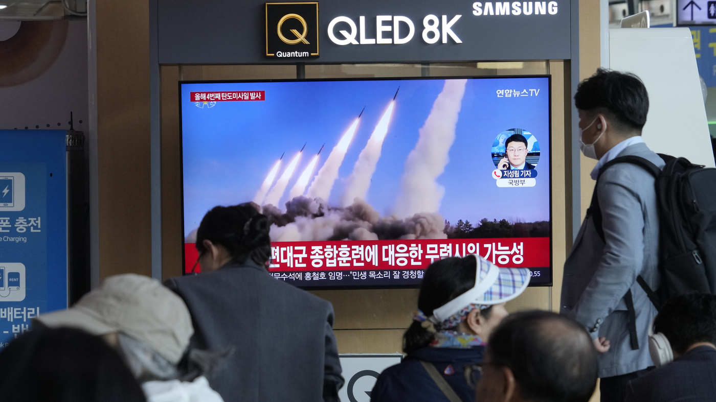 North Korean leader Kim led rocket drills that simulated a nuclear counterattack