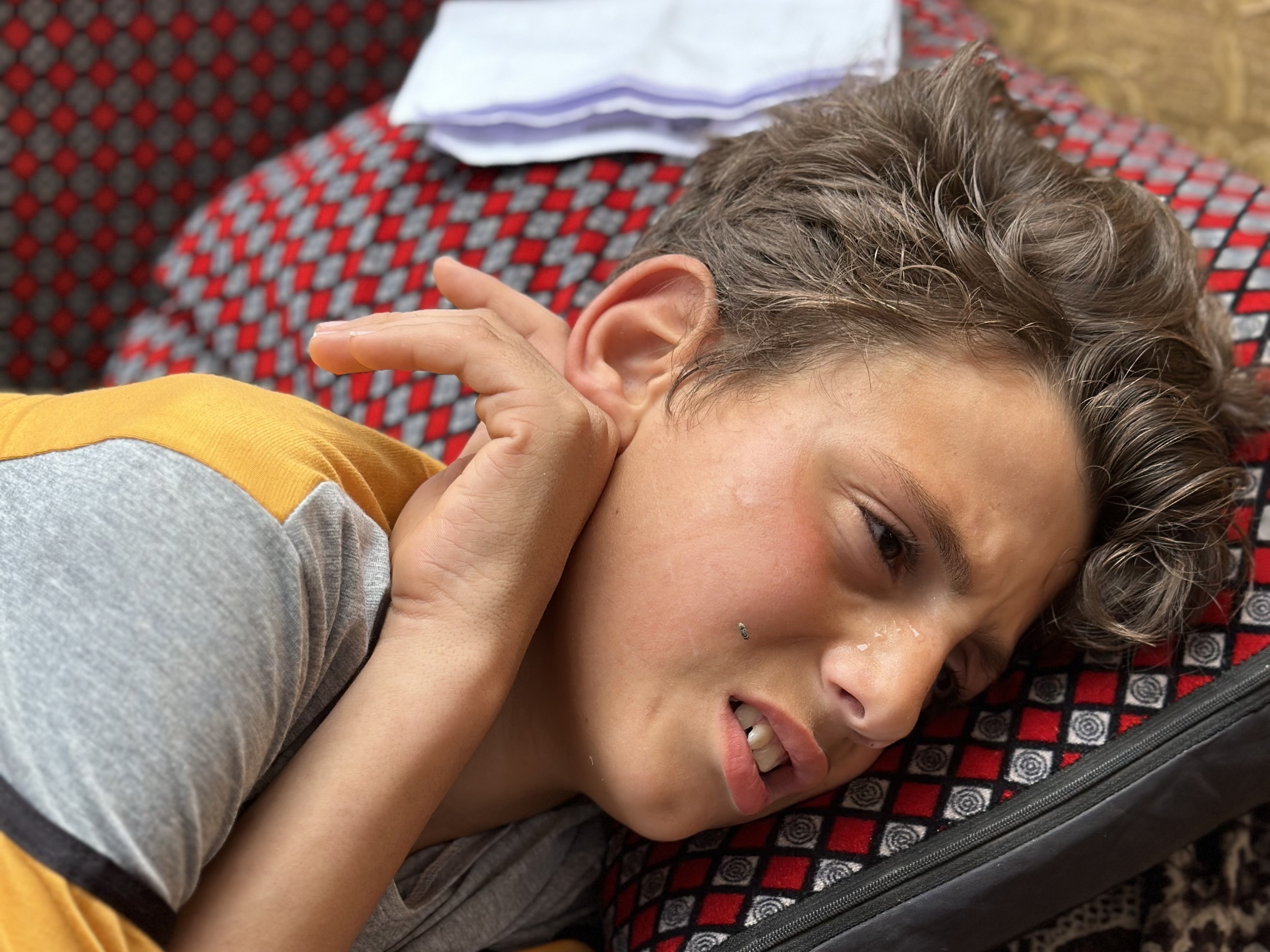 Shot by Israeli troops while getting aid, a boy in Gaza fights for his life - Vimarsana News