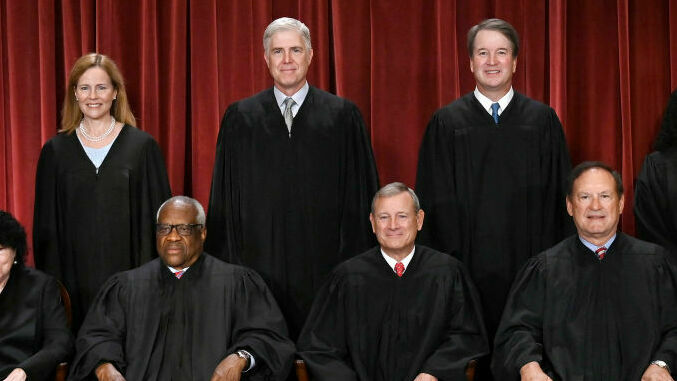 The conservative justices of the U.S. Supreme Court