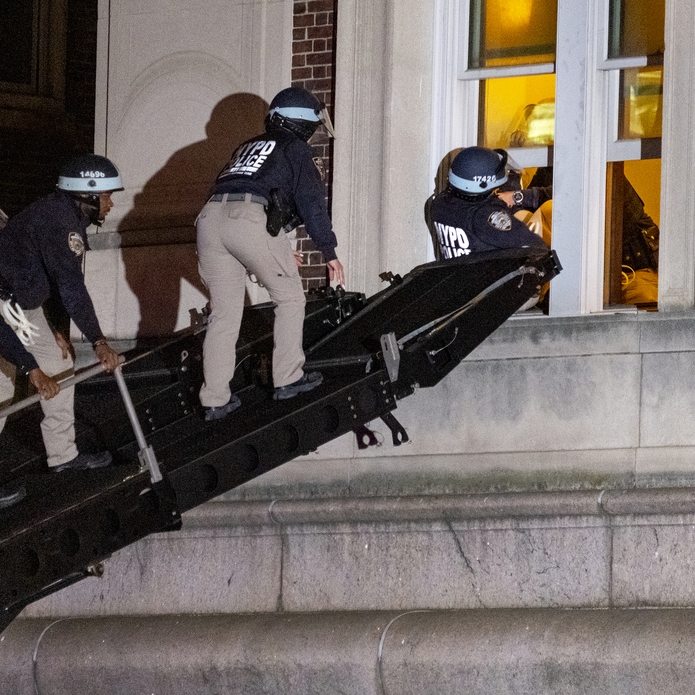 New York police arrest 300 people as they clear Hamilton Hall at Columbia University