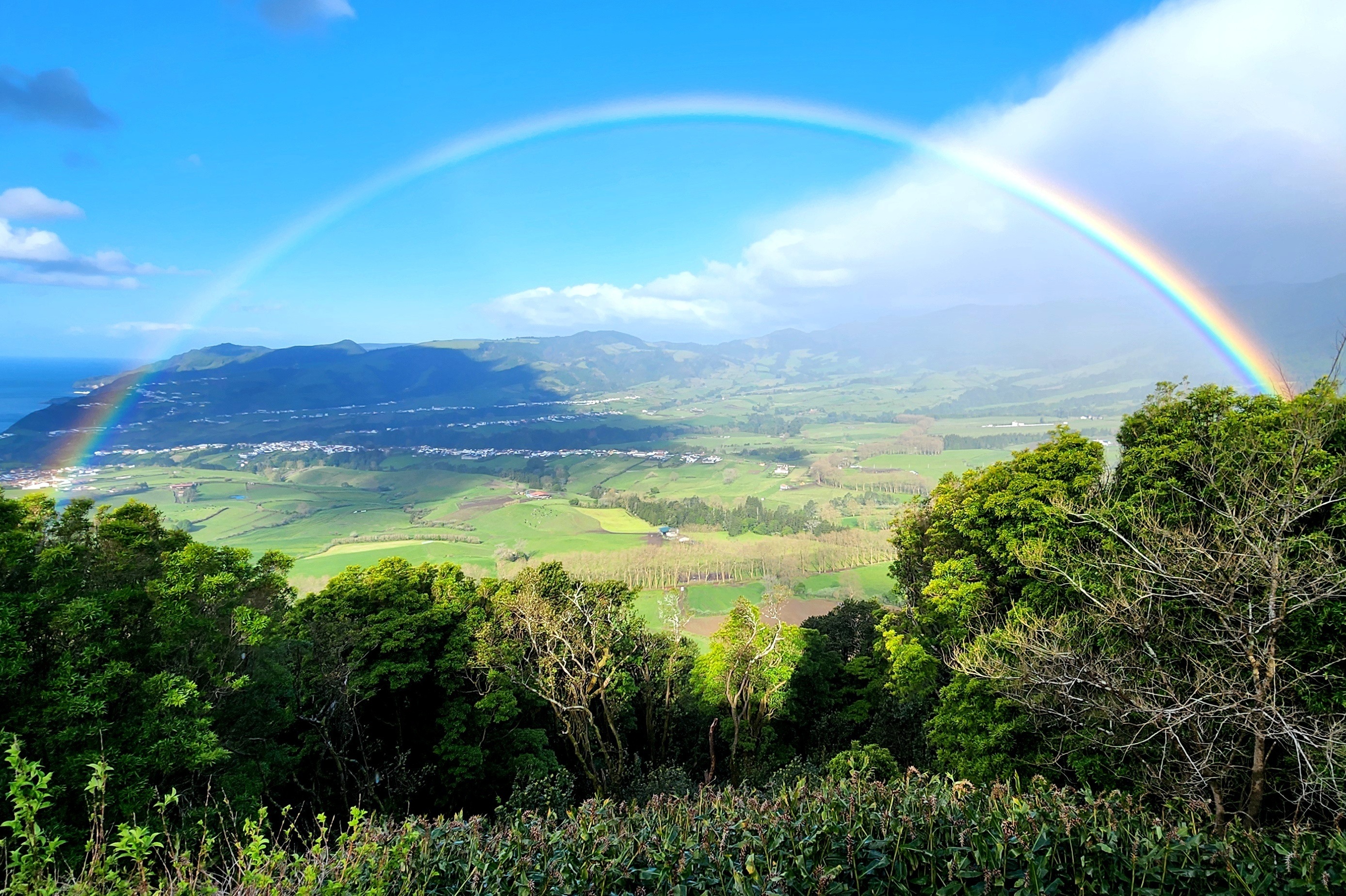Hiking the Azores into lush mountains and stormy North Atlantic weather