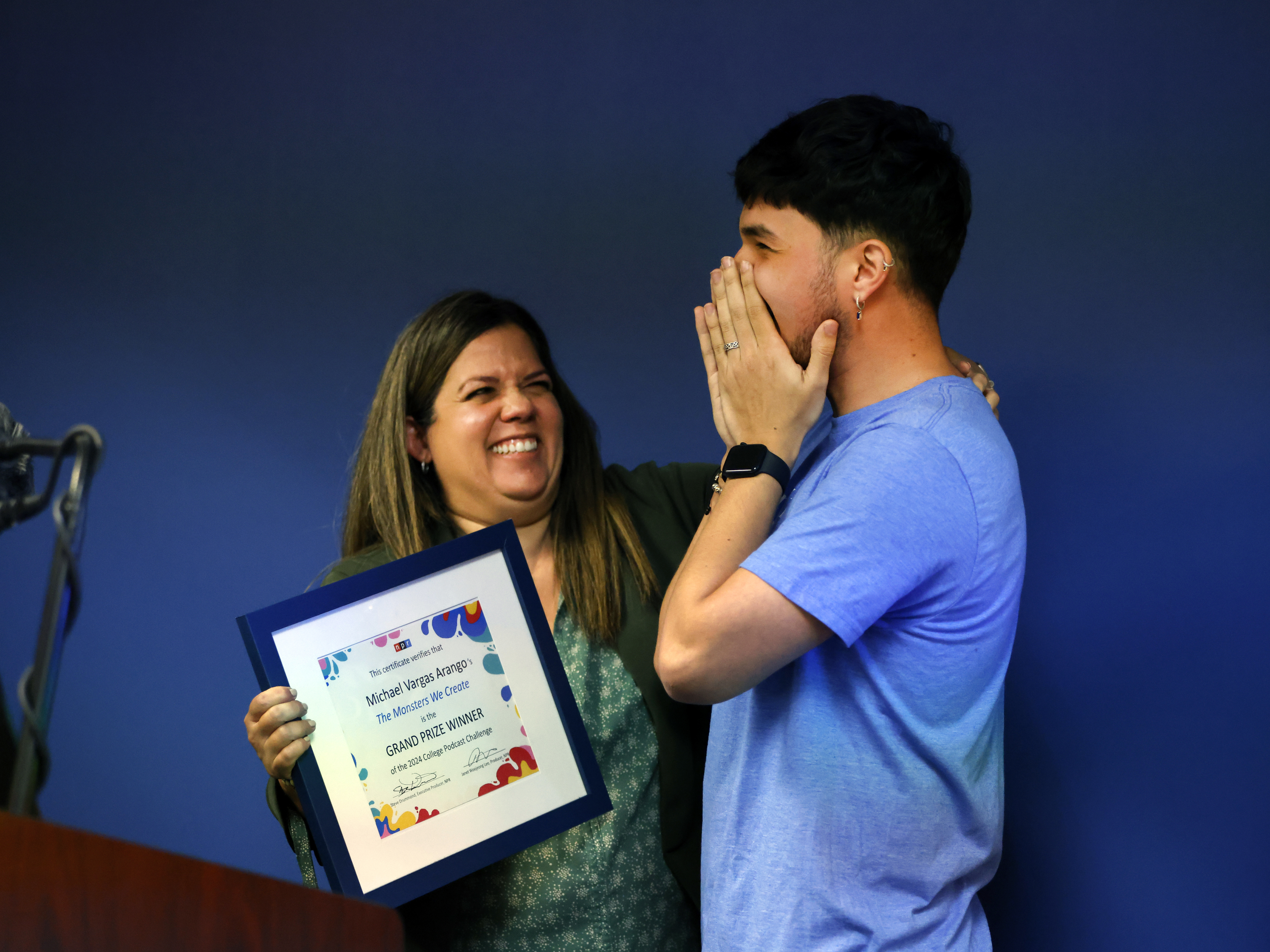 Michael Vargas Arango: NPR College Podcast Challenge Winner : The Students'  Podcast : NPR