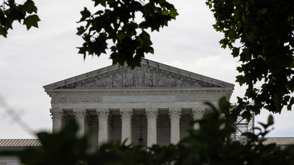 The Supreme Court is seen on June 26 in Washington, DC.