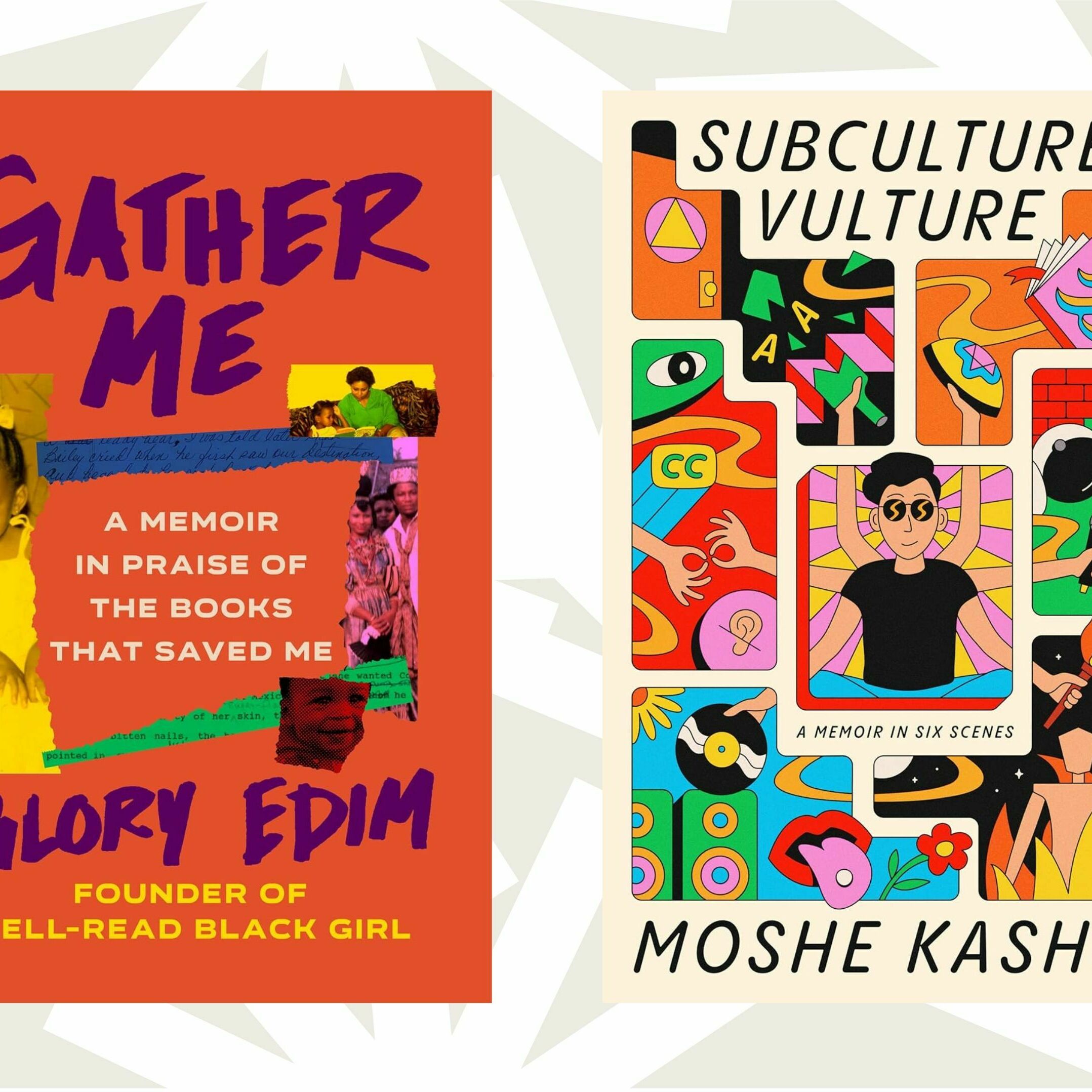 'Gather Me' and 'Subculture Vulture' are memoirs told through books and subcultures