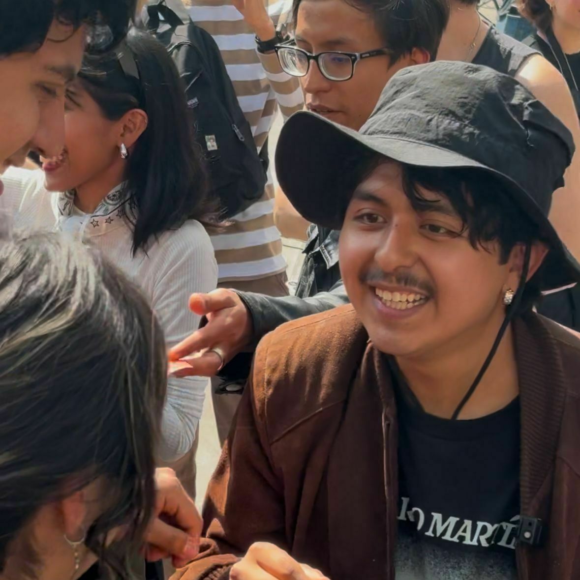 Macario Martínez meets his new fans at first big concert in Mexico City.