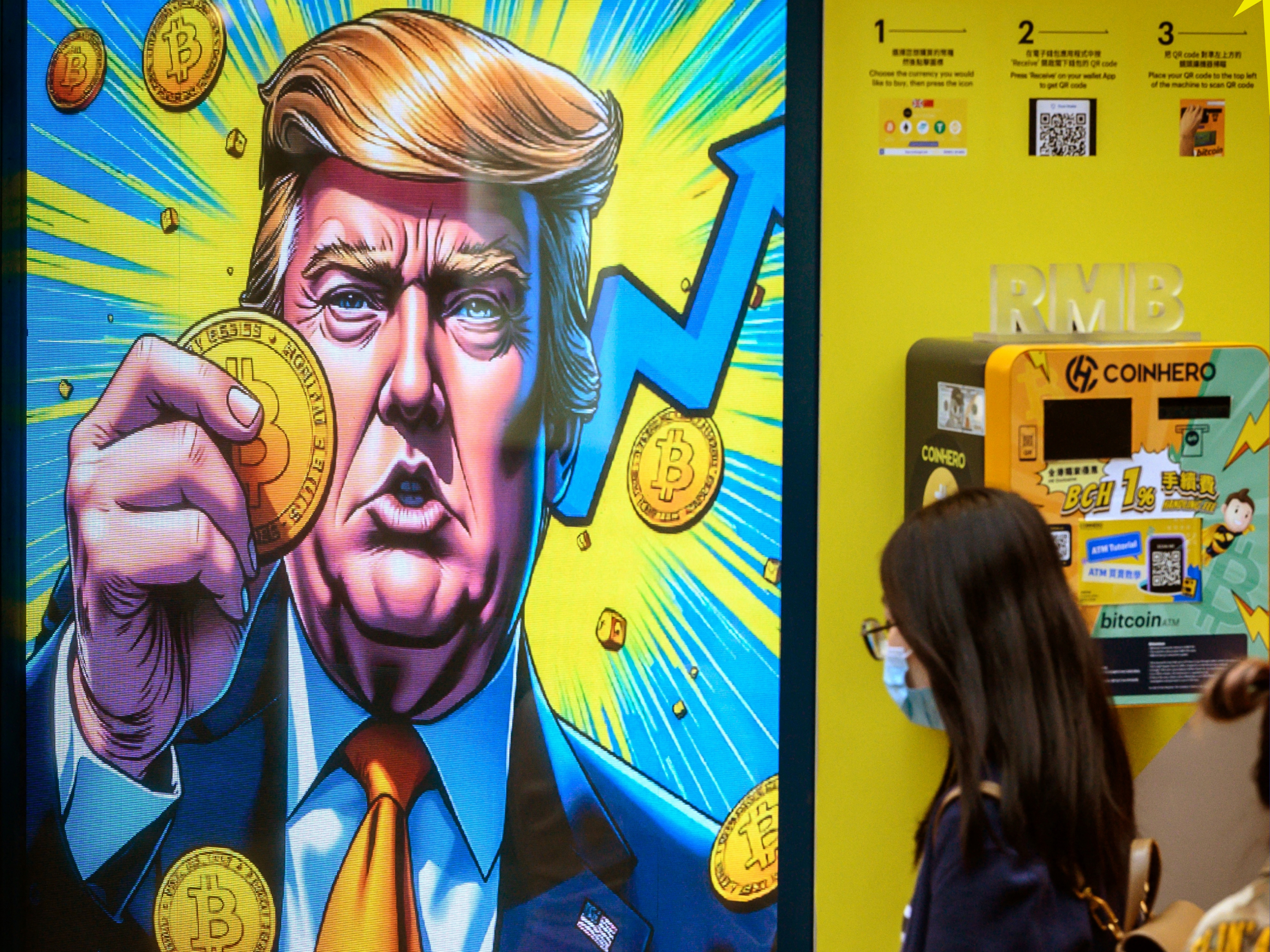 How Trump is making coin from $TRUMP coin