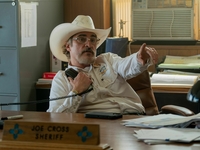 Joaquin Phoenix in <em>Eddington</em>.