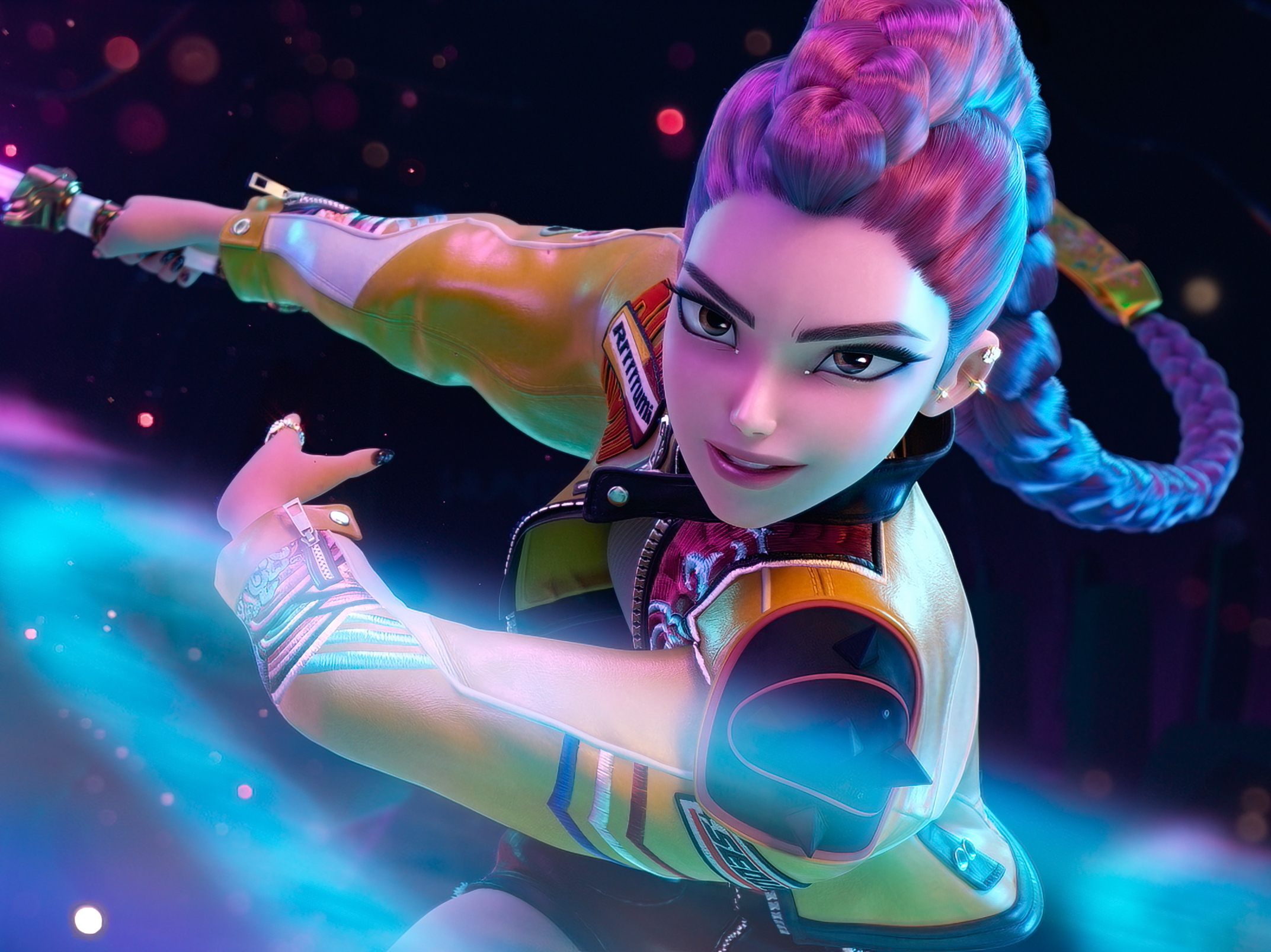 Arden Cho voices Rumi in <em>KPop Demon Hunter</em>s.