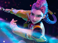 Arden Cho voices Rumi in <em>KPop Demon Hunter</em>s.