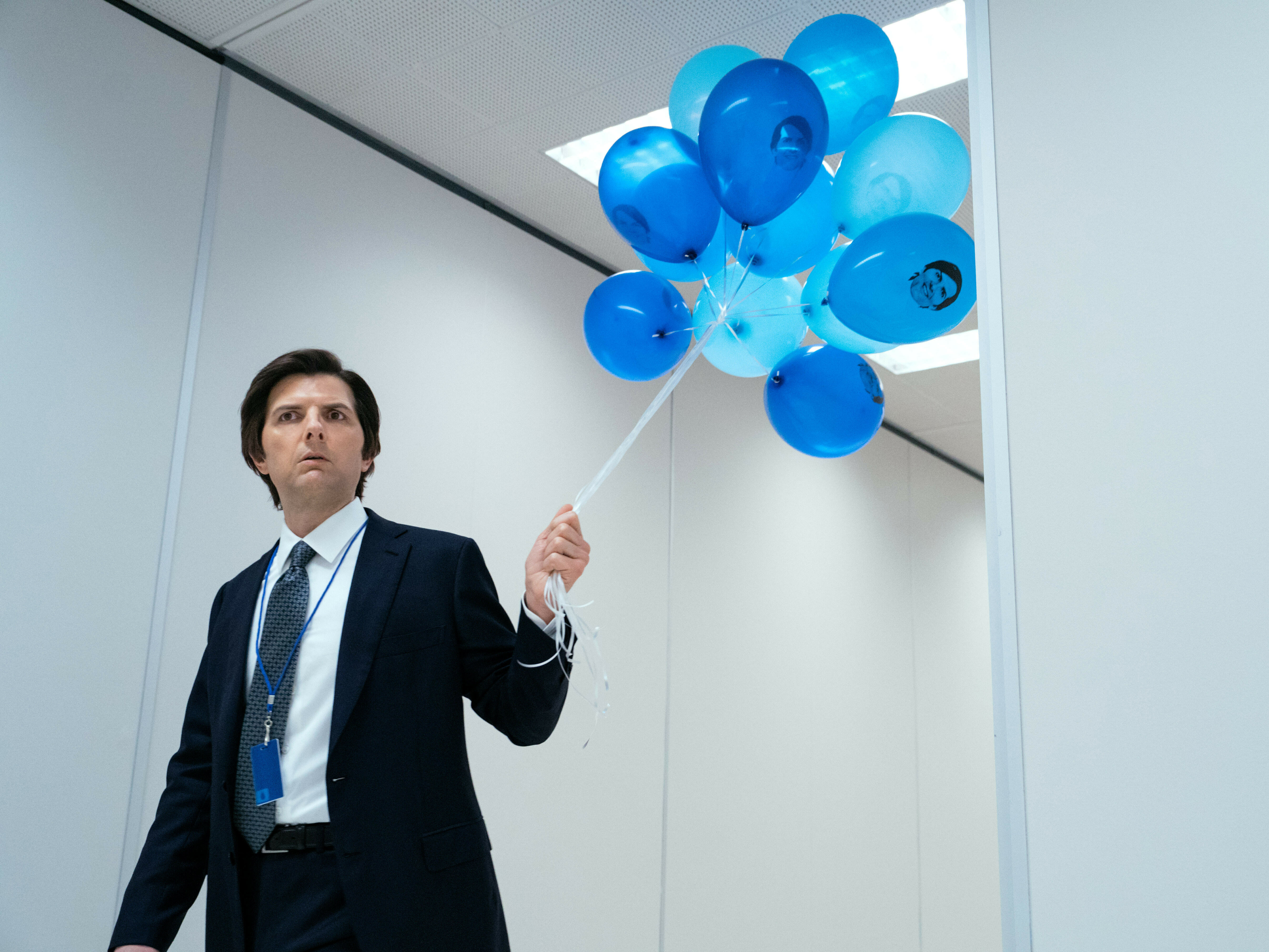 Adam Scott in <em>Severance</em>.