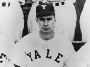 Photo of H.W. as Yale baseball player