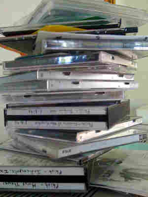 Stack of CDs