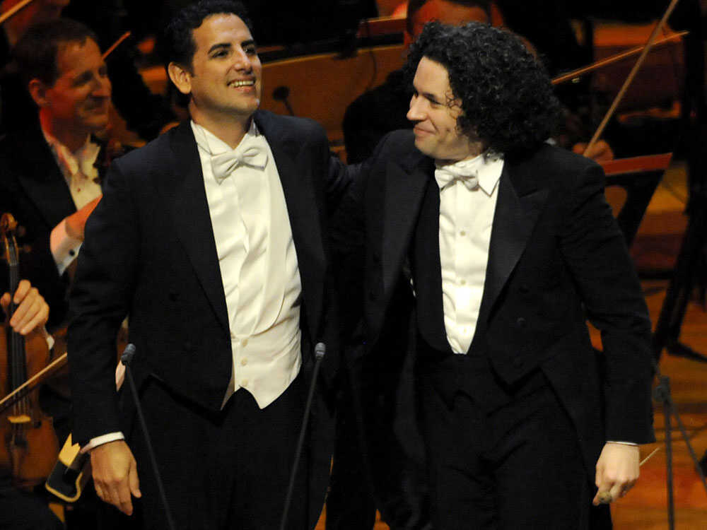 L.A. Philharmonic conductor Gustavo Dudamel and wife file for