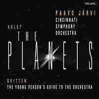 Cover for Holst: The Planets; Britten: The Young Person's Guide to the Orchestra