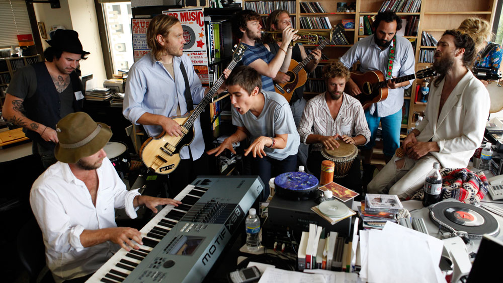 Edward Sharpe And The Magnetic Zeros: Tiny Desk Concert