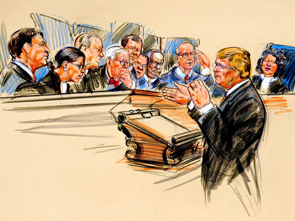 High Court Hears Campaign Finance Arguments : NPR High Court Hears Campaign Finance Arguments : NPR