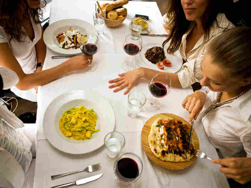 Women Dining At Table