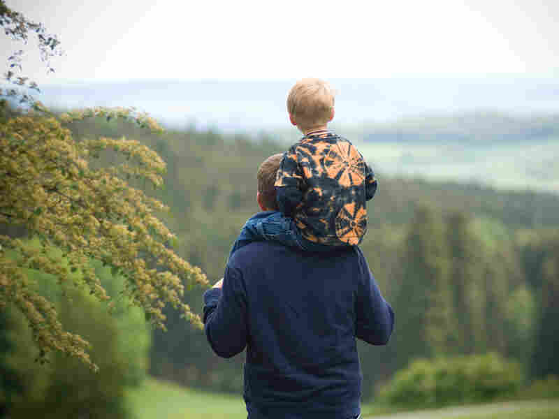 Father with son