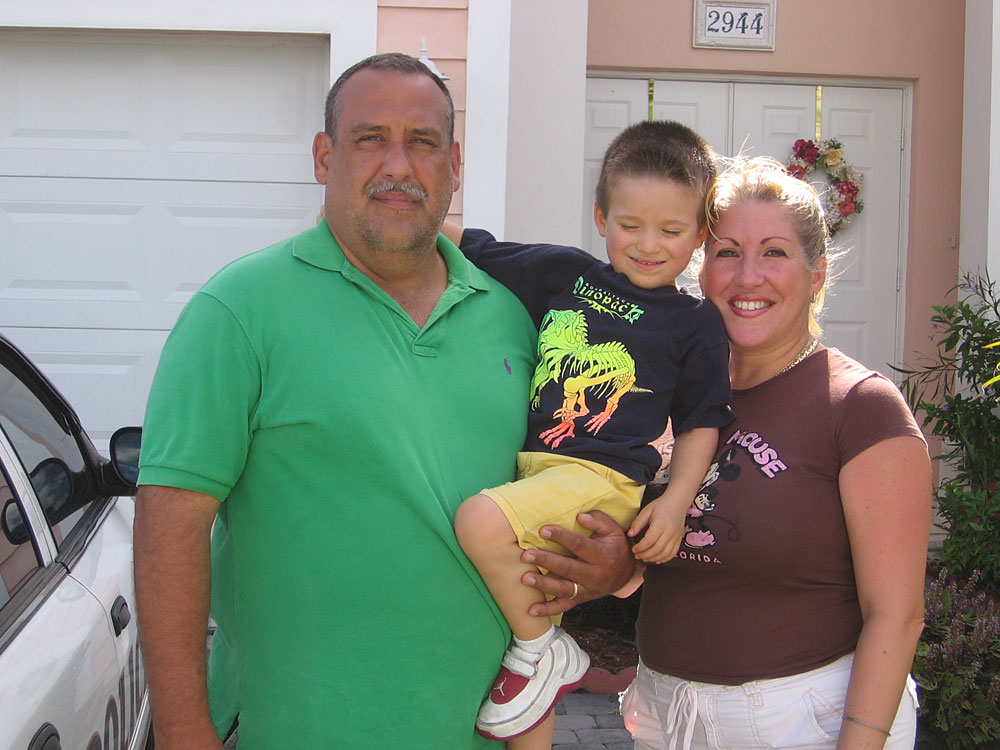 The Gonzalez family — Luis, Carrie and their 3-year-old son, Luis Andreas — moved out of their house in Homestead, Fla., and are now renting an apartment because of problems associated with toxic Chinese drywall.