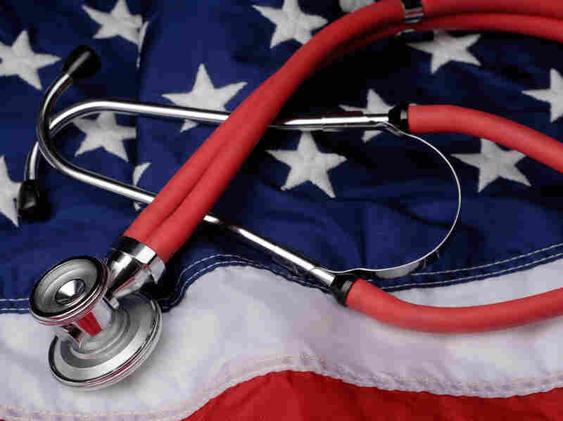 Stethescope on American Flag
