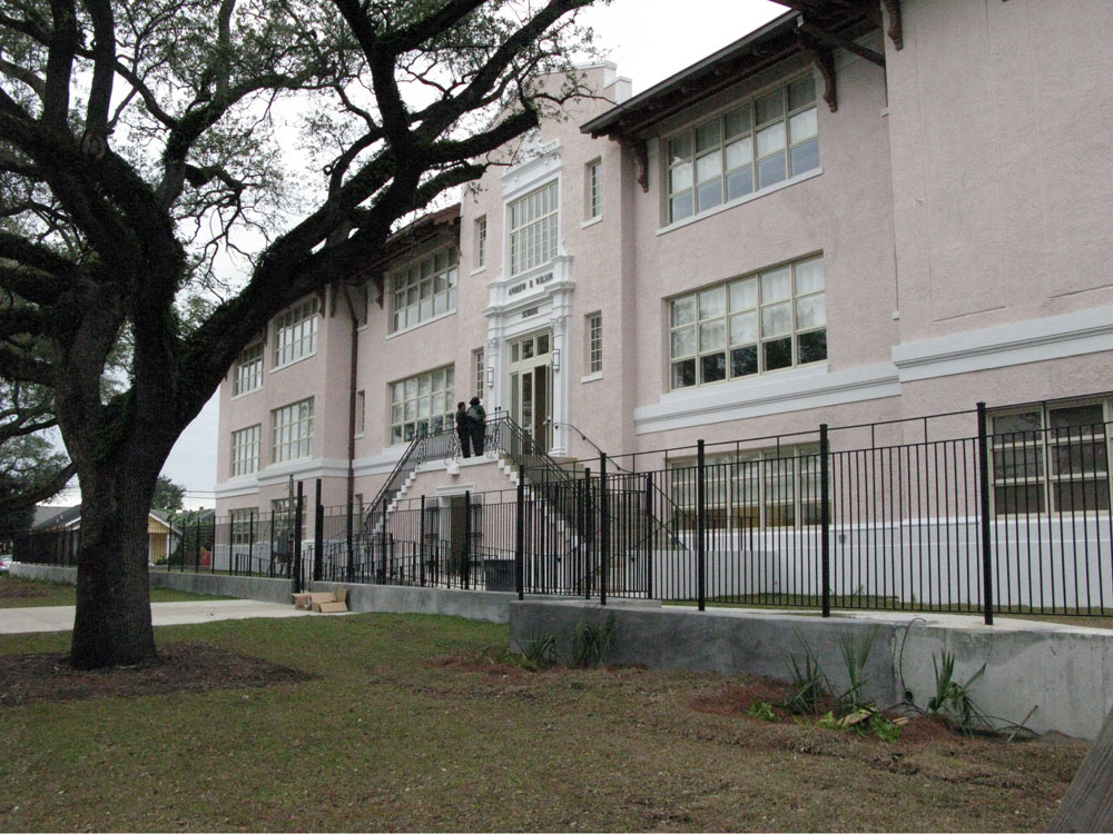 Four years after Katrina, Wilson Elementary School will reopen with a new addition, a new principal and a new crop of children. (NPR)