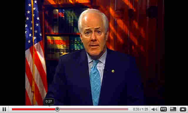 Sen. John Cornyn on YouTube.