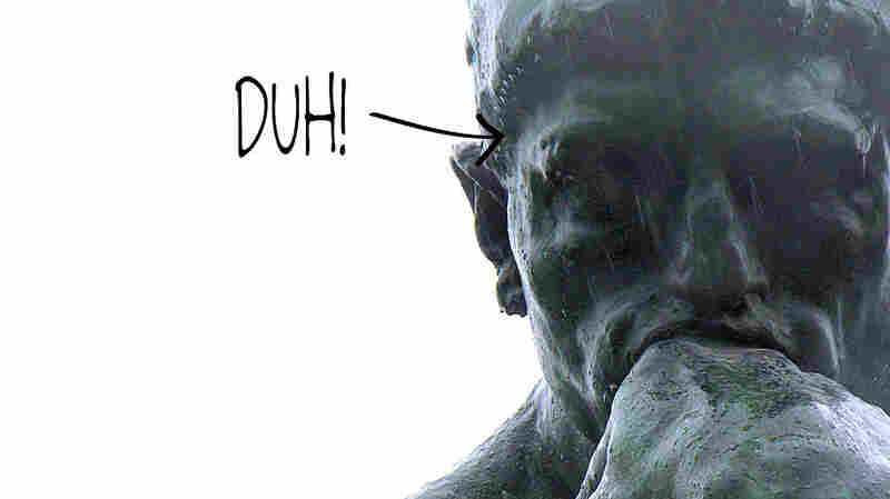 The Thinker by Rodin