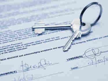 Keys on a lender agreement