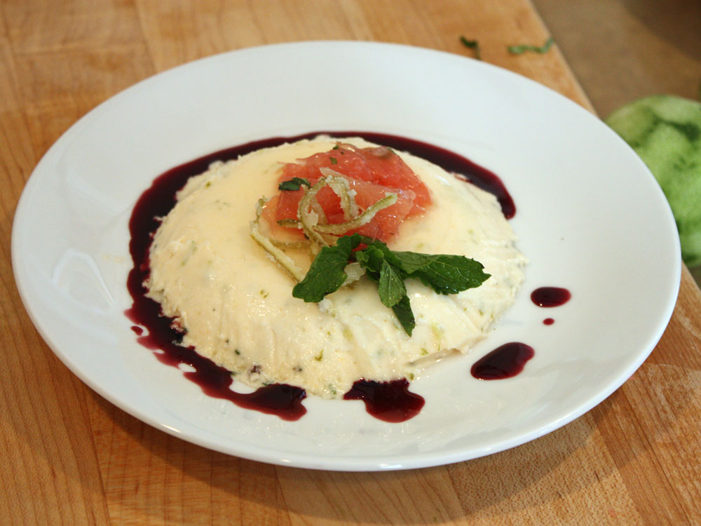 Carla Hall says you can use creme fraiche in this panna cotta, or substitute a mixture of sour cream and heavy cream. (NPR)