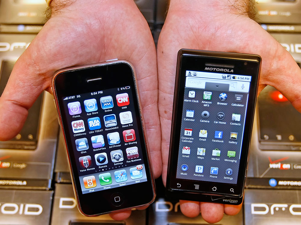 Novelty apps have become an essential part of the smart phone experience. Many, like iFart or Poop the World, are dumb distractions, but others might actually teach you something. (Getty Images)