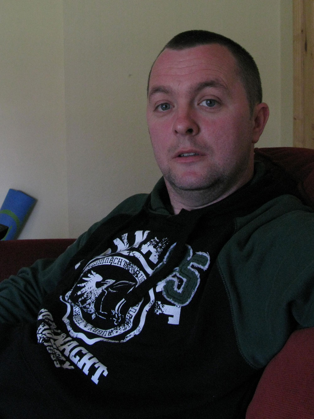 Gabriel McQuillin is a public school employee in Dublin who has had his pay cut in the wake of the Irish fiscal crisis. (NPR)