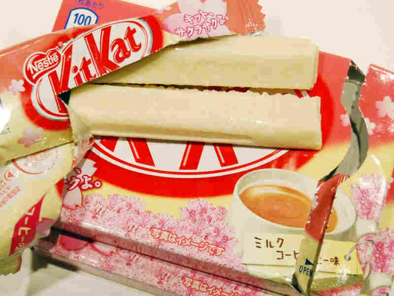 Cafe au lait-flavored Kit Kats