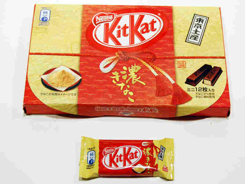 Soybean-flavored Kit Kat