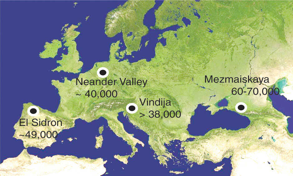 Hey Good Lookin Early Humans Dug Neanderthals NPR   Map Custom 417cad709735b22655d812f9310eb9989f5ede32 S1100 C50 